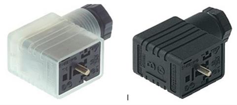 Hirschmann 933715106 | GMNL 209 NJ LED 230 YE grey Ventilsteckverbinder Bf.B