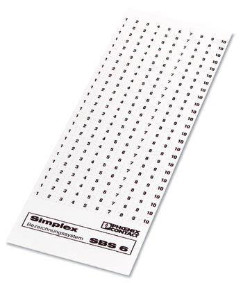 PHOENIX CONTACT 1007028:0061 | Marker für Klemmen