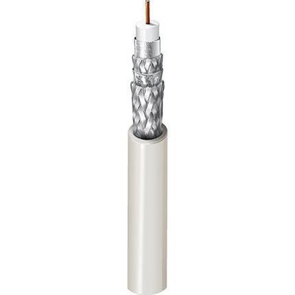 Belden Cable 3131A F2V1000 | ControlBus™, Koaxialkabel RG6 18AWG (massiv) blanker kupferbeschichteter Stahl, PO-Isolierung, Gesamtabschirmung aus Duofoil®+Aluminiumgeflecht (60 %)+Gesamtabschirmung aus Duofoil®+Aluminiumgeflecht (40 %)