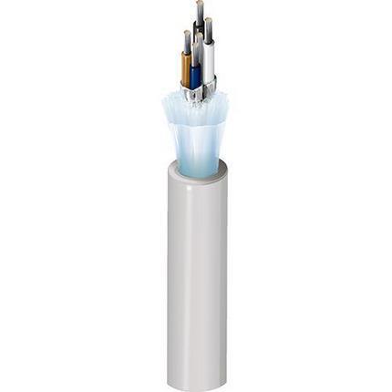 Belden Cable 1346F T5U1000 | DeviceBus® für ODVA DeviceNet™, 2 Paare 22+24AWG (154x44+105x44) verzinntes Kupfer, PVC+PO-Isolierung, individuelle Beldfoil®- und OA-Abschirmung aus verzinntem Kupfergeflecht (65 %), TPE-Außenmantel, CMG