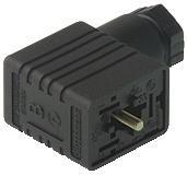 Hirschmann 934456100 | GM 216 NJ black Ventilsteckverbinder Bauform B