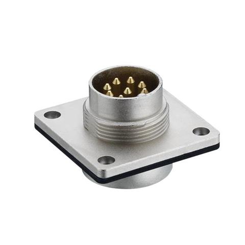 Lumberg 0318-2 06-1 | SWUM™-Flansch-Einbaustecker 6pol.