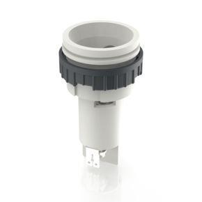RAFI 1635210990000 | Signalleuchte mit Lampenfassung, BA 15d, IP40, 30.5 mm, Gehäuse, 250 V, Schraub-/Steckanschluss