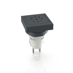 RAFI 1300780410100 | RAFIX 16, Akustischer Signalgeber, Bund quadratisch anreihbar, 70 dB