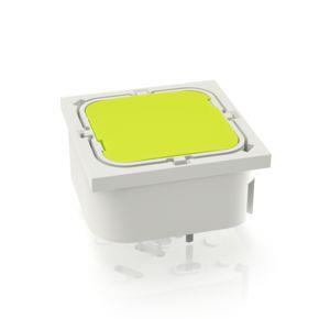 RAFI 3140020230000 | RF 19, Silber, Vollausleuchtung, 2,9 ± 0,6 N, Leuchtmittel gelb, Blende gelb, 1 S