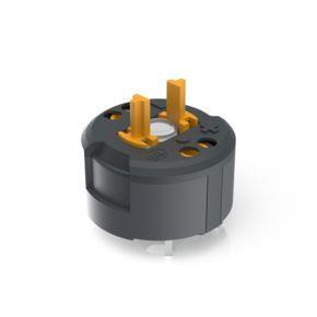 RAFI 1201266040000 | RAFIX FS Schaltelement Not-Halt PCB, Silber, für THT LED, 2 Ö