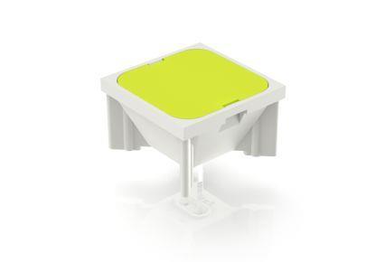 RAFI 3142000530000 | RF 15, Leuchtfeld, Vollausleuchtung, Leuchtmittel gelb, Blende gelb