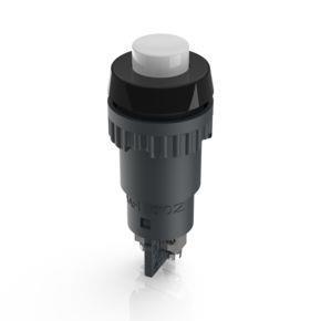 RAFI 1101020010205 | Drucktaster, 16.2 mm, tastend, 1 S, Blende weiß