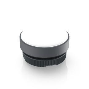 RAFI 1745080012200 | RAFIX 22 FS + , Leuchtvorsatz, Blende flach, Bund rund, Blende weiß