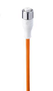 Lumberg Automation 934733008 | WRKT 4-521/5 M M12-Kupplung 4pol. gerade, 5m Kabel