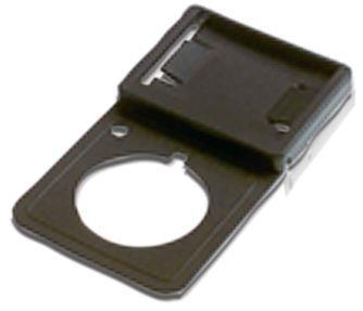 RAFI 5076200040000 | RAFIX 16, Schildträger, für quadratischen Bund, mit rückseitigem Klebeband, flach