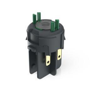 RAFI 1201263059000 | RAFIX FS Schaltelement Universal QC, Silber, Lichtleiter, für LED Clip, 2 S