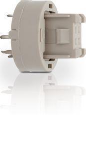 RAFI 5.00.645.036/0000 | LUMOTAST FK/25, Steckfassung für Leiterplatte