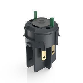 RAFI 1201263029000 | RAFIX FS Schaltelement Universal QC, Silber, Lichtleiter, für LED Clip, 1 S