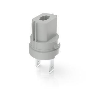 RAFI 1712120110000 | RAFIX 16, Lampenfassung W2 x 4,6d, Steckanschluss, für W 2 x 4,6d