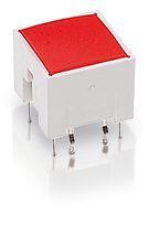 RAFI 1140015530000 | RACON 12 i, THT, 3,3 ± 0,6 N, Leuchtmittel gelb, Blende gelb, 1 S