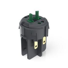 RAFI 1201265050000 | RAFIX FS Schaltelement Not-Halt QC, Gold, 2 S