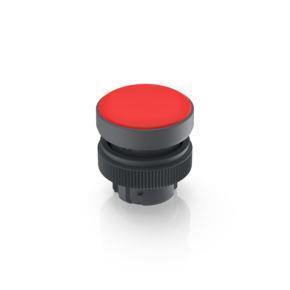 RAFI 1745055011300 | RAFIX 22 QR, Leuchtvorsatz, Blende flach, Bund rund, Blende rot