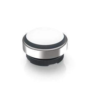 RAFI 1302800012201 | RAFIX 22 FSR, Leuchtdrucktaster, Bund rund, tastend, Frontring schwarz, Blende weiß