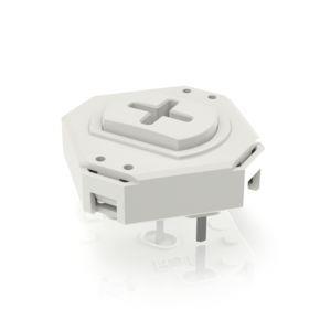 RAFI 3141006060000 | RF 15 N, Silber, unbeleuchtet, 2,9 ± 0,6 N, 1 S