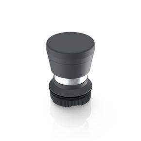 RAFI 1302766010000 | RAFIX 22 FS + , Pilzdrucktaster, rastend, Pilzkopf schwarz