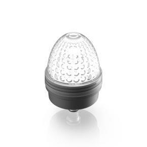 RAFI 1690100031000 | Signalleuchte Tilted Diamond + M12, 24 V, Blende weiß, M12 4-polig A-kodiert