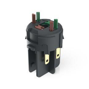 RAFI 1201263030000 | RAFIX FS Schaltelement Universal QC, Silber, 1 Ö + 1 S