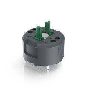 RAFI 1201264059000 | RAFIX FS Schaltelement Not-Halt PCB, Gold, für SMT LED, 2 S, mit Lichtleiter