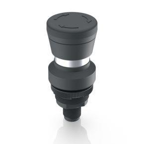 RAFI 1100610010001 | RAMO 22 T, Pilzdrucktaster, M12, Bund rund, rastend, 2 Ö