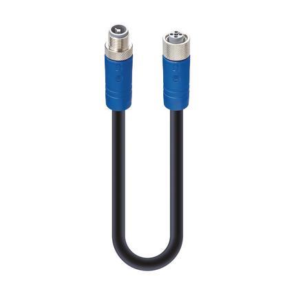 Lumberg Automation 934853015 | RST 4T-RKT 4T-723/1 M Verbindungskabel M12 - M12
