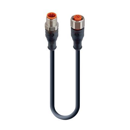 Lumberg Automation 16062 | RSTN 4-RKTN 4-225/5 M Verbindungskabel M12 - M12