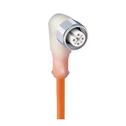 Lumberg Automation 10502 | WRKWT/LED P 4-521/10 M M12-Steckverbinder