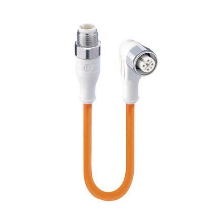 Lumberg Automation 934737023 | WRST 4-WRKWT 4-521/10 M Verbindungskabel M12 - M12