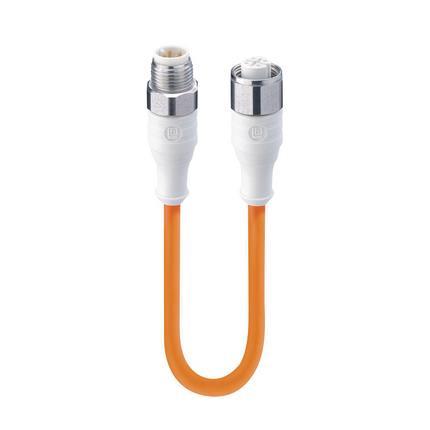 Lumberg Automation 934737005 | WRST 3-WRKT 4-3-520/10 M Verbindungskabel M12 - M12