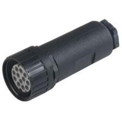 Hirschmann 933101100 | N11R EF F Leitungsdose 11pol.+PE gerade