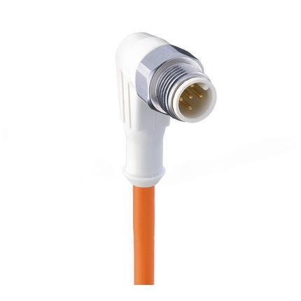 Lumberg Automation 934736013 | WRSWT 5-522/2 M M12-Winkelstecker 5pol. 2m Kabel