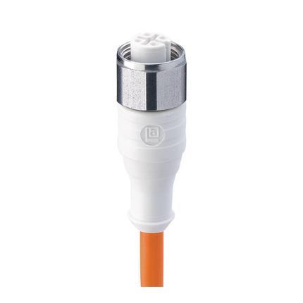 Lumberg Automation 934733009 | WRKT 4-521/10 M M12-kuppl. 4pol. gerade, 10m Kabel