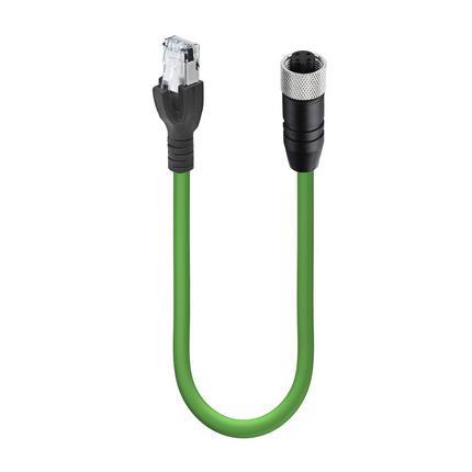 Lumberg Automation 12057 | 0985 342 122/15 M M12- auf RJ45-Verbindungskabel