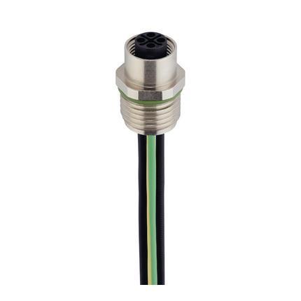 Lumberg Automation 934980407 | RKF6S 4S-033/0.5 M M12-Steckverbinder