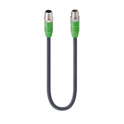Lumberg Automation 934967002 | RSTS 4D-RSTS 8Y-484/0.6 M M12-Fast-Ethernet-Kabel