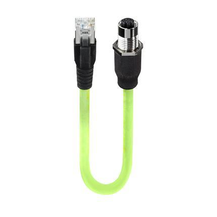 Lumberg Automation 23947 | RKHS 4D-RJ45-342/4 M M12- auf RJ45-Verbindungskabel