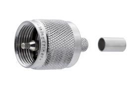 Telegärtner 100024328 | UHF-Kabelstecker Crimp G30 (1.5/3.8), G54 (1.5/3.8 FLEX) crimp/crimp