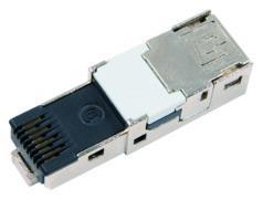 Telegärtner 100007454 | STX RJ45 Steckereinsatz feldkonfektionierbar AWG22-26 Cat.6 Class EA(IEC)