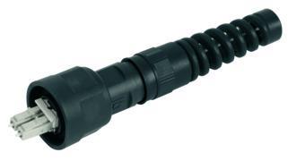 Telegärtner 100007569 | STX V1 LC-D Steckerset MM m. Knickschutz