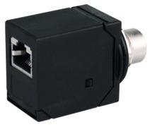 Telegärtner 100007539 | STX M12x1-RJ45 KU X-kod. Cat.6A(IEC), CO-8X-180-45-180-C6A000