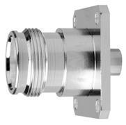 Telegärtner 100025300 | 4.3-10 Kabeleinbaubuchse löt/löt, mit Flansch, G10 (UT-141)