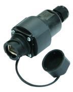 Telegärtner 100007448 | STX V1 Freie Anschlussdose, Kunststoff, RJ45 Modul A Cat.6A(IEC), inkl. Schutzkappe