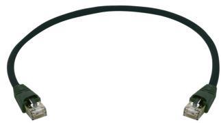 Telegärtner 100008544 | Patchkabel S/FTP Cat.6A(IEC), 4x2xAWG26/7, PE, IP20-IP20, 3,0 m