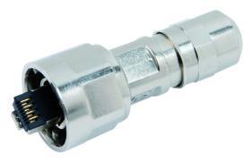 Telegärtner 100007457 | STX V1 RJ45-Steckerset feldkonfektionierbar AWG22-26 Cat.6 Class EA(IEC) Metall