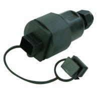 Telegärtner 100007444 | STX V4 Freie Anschlussdose, Kunststoff, inkl. RJ45 Modul A Cat.6A(IEC), inkl. Schutzkappe